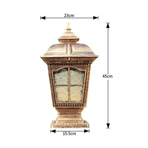 MIMMIC Outdoor Crystal Lantern - Waterproof European Style Porch Light for Garden, Patio, and Street Decoration | Perfect for Home, Wedding, and Holiday Lighting