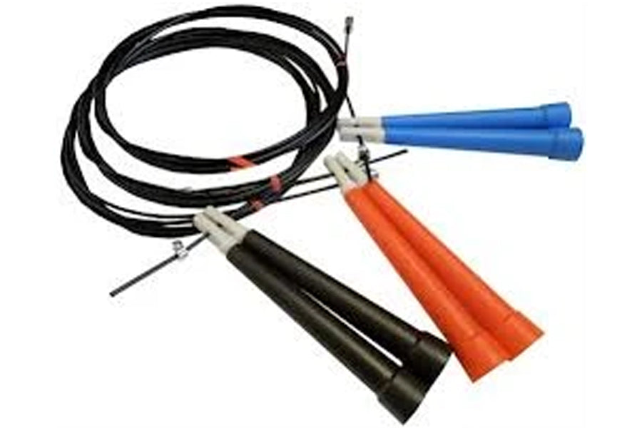 Warrior Assorted Jump Ropes - Adjustable Speed Rope for Fitness, Boxing & Cross Training - Ideal for Home Gym, Workouts & Weight Loss