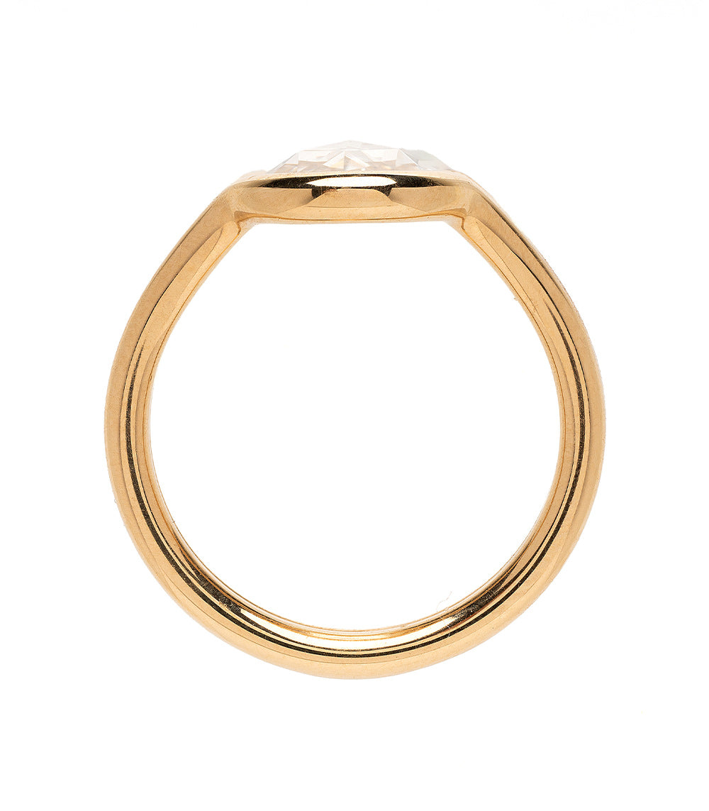 Sofia Kaman The Onda 2 Carat Diamond Engagement Ring - Elegant Platinum Wedding Band for Women, Dazzling Round Cut Solitaire Bridal Jewelry | Perfect for Proposals, Anniversaries & Special Occasions