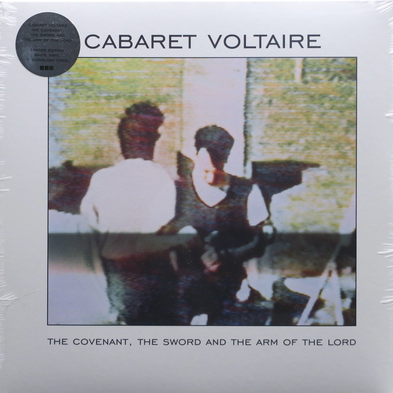 CABARET VOLTAIRE 'The Covenant, The Sword And The Arm Of The Lord' WHITE Vinyl LP | 1985 Industrial/Electro Music | Limited Edition Collectible Record for Music Enthusiasts & Vintage Vinyl Lovers