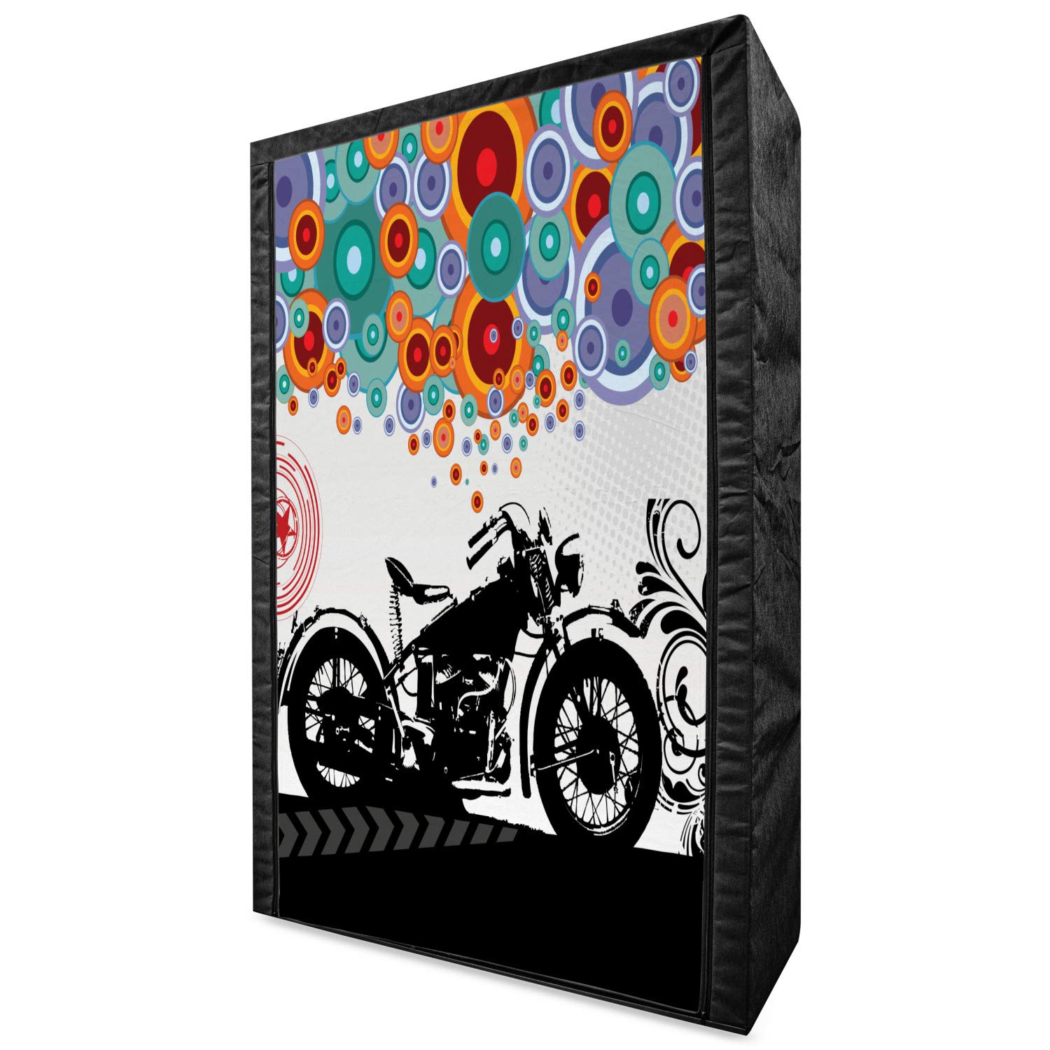 Ambesonne Portable Fabric Wardrobe - 42.5