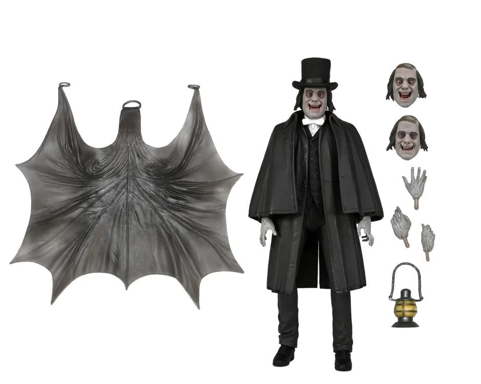 London After Midnight - Ultimate Professor Edward C. Burke Costume | Vintage Vampire Halloween Outfit for Cosplay & Theme Parties
