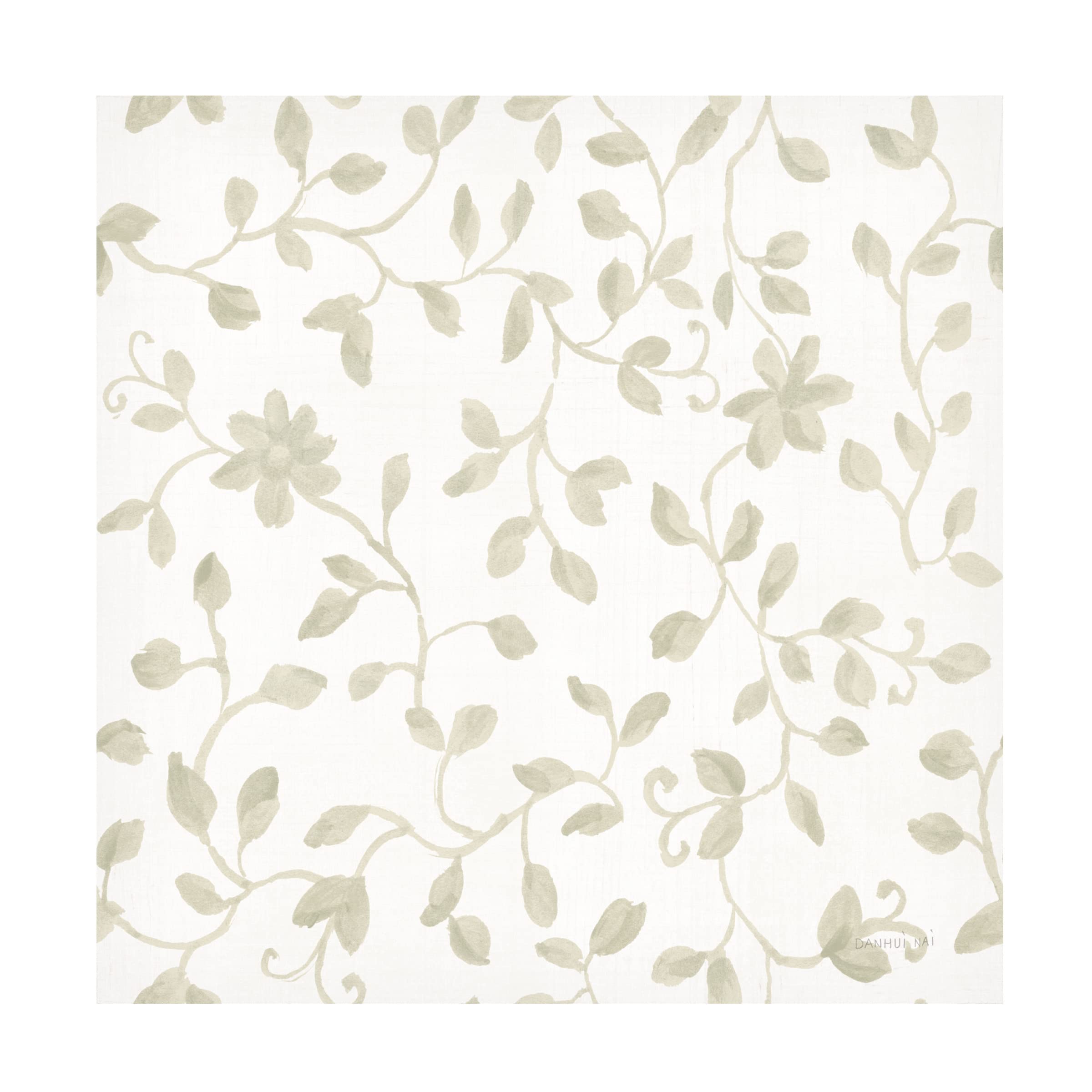 Danhui Nai Cottage Garden Pattern VIB Canvas Art Print - Floral Wall Decor for Living Room, Bedroom & Office - Trademark Fine Art Collection