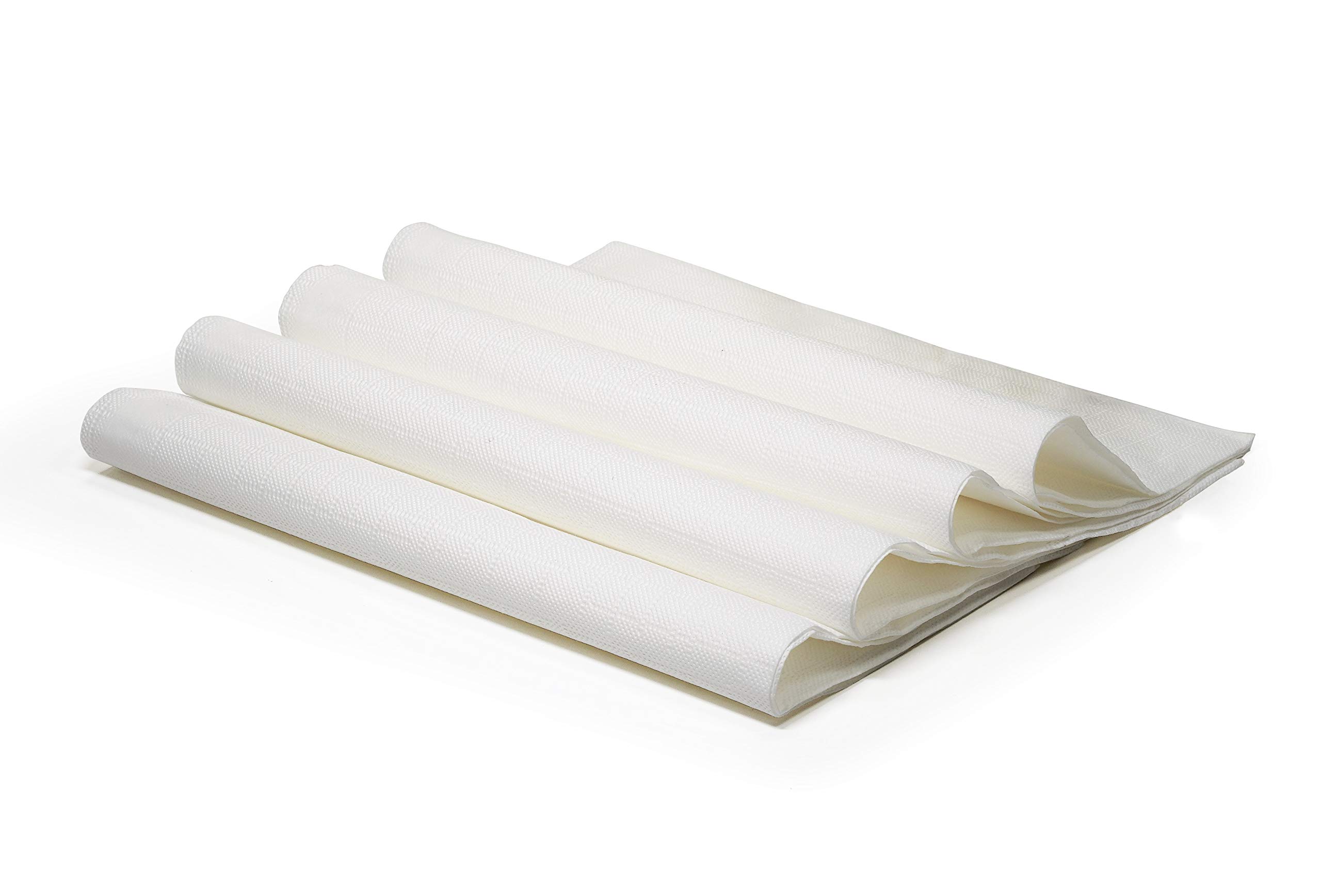 960-Piece Wedding Disposable Tableware Set - 120 Guest Plastic Plates, Silverware, Gold Rimmed Tumblers & Ivory Napkins (Combo B) for Bridal Showers, Receptions & Banquets