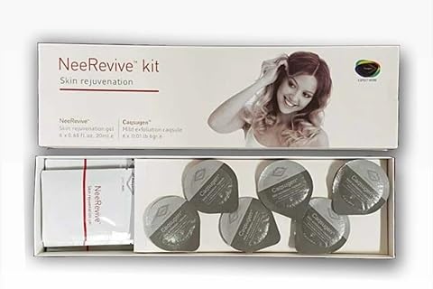 Nee Revive Gel Kits Capsules for Oxigeneo Machine - Professional Skin Rejuvenation Treatment for Spa & Home Use