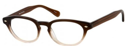 Multi-View Computer Reading Glasses Model 72 - Walnut Fade +1.75 Strength - Blue Light Blocking for Office Work, Screen Time & Digital Eye Strain Relief