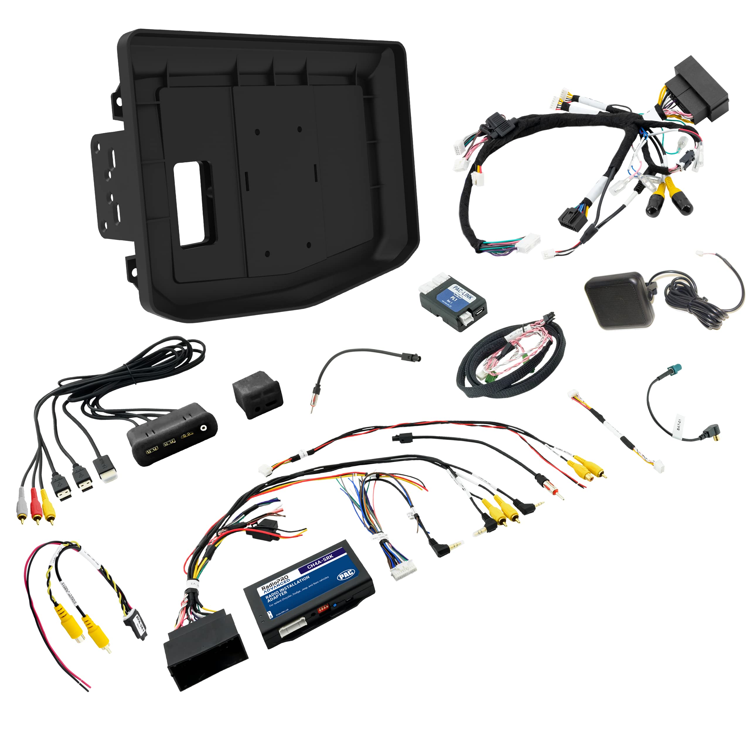 2013-2018 RAM Truck & 2019 Classic Full Radio Integration Kit - Seamless Audio Upgrade for OEM Look | Perfect for Road Trips, Commuting & Custom Car Stereo Installations