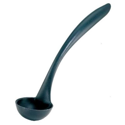 Browne Eclipse 1 Oz High Heat Serving Ladle - 10 Inch Stainless Steel Kitchen Spoon for Cooking, Baking & Serving - Perfect for Soups, Sauces, Gravy & Hot Dishes
