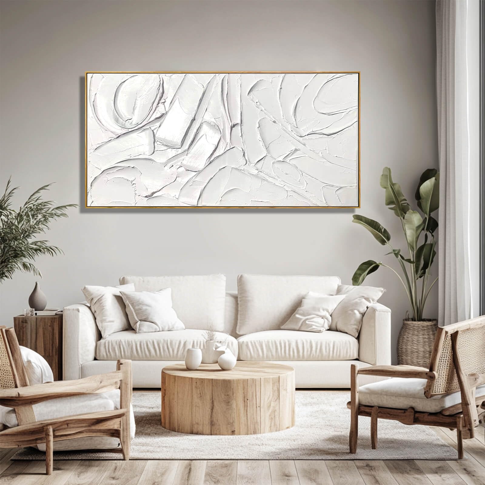 Abstract Oil Painting on Canvas - 24