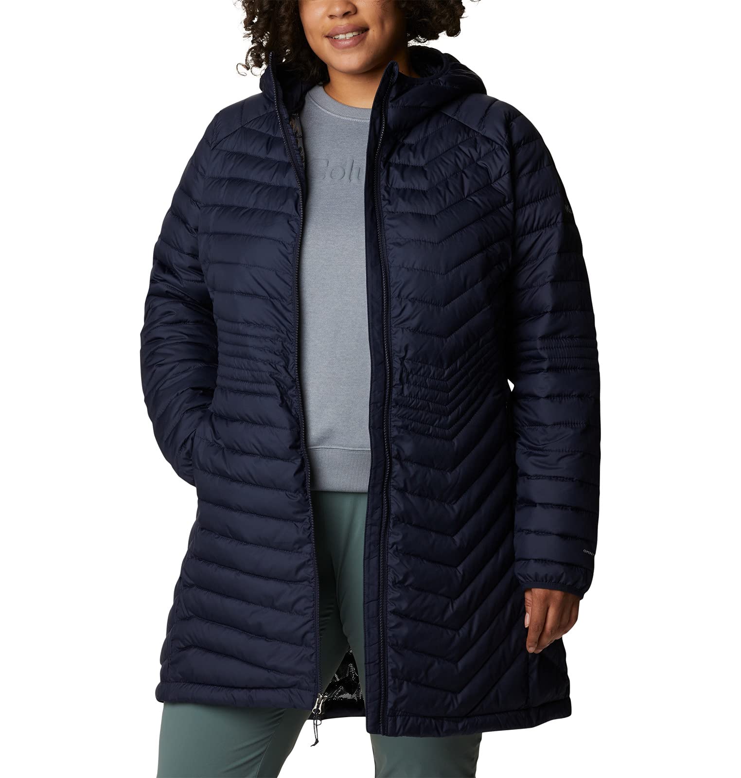 Columbia Women's Powder Lite Mid Jacket - Waterproof Winter Jacket for Skiing, Snowboarding & Outdoor Activities | Lightweight Insulated Snow Jacket with Omni-Tech Protection