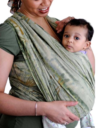 Wrapsody Breeze Baby Wrap Carrier - Soft & Breathable Sling for Newborn to Toddler - Freya Style Small/Medium - Perfect for Hands-Free Parenting, Shopping & Outdoor Adventures
