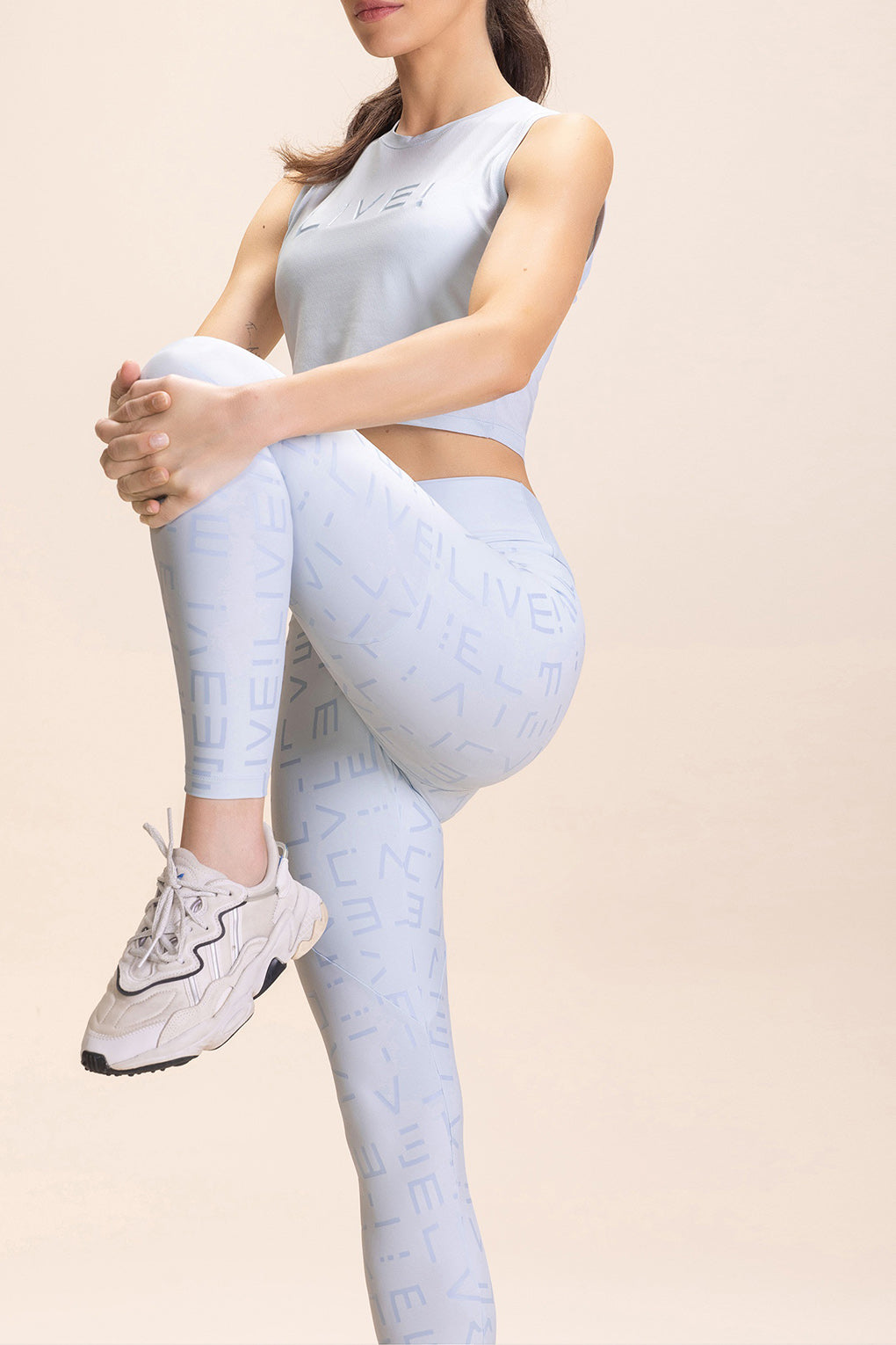 Hydefit® Adaptiv Icon Leggings - High Waist Yoga Pants for Women, Tummy Control Workout Leggings, Moisture Wicking & 4-Way Stretch - Perfect for Yoga, Running, Gym & Lounge Wear