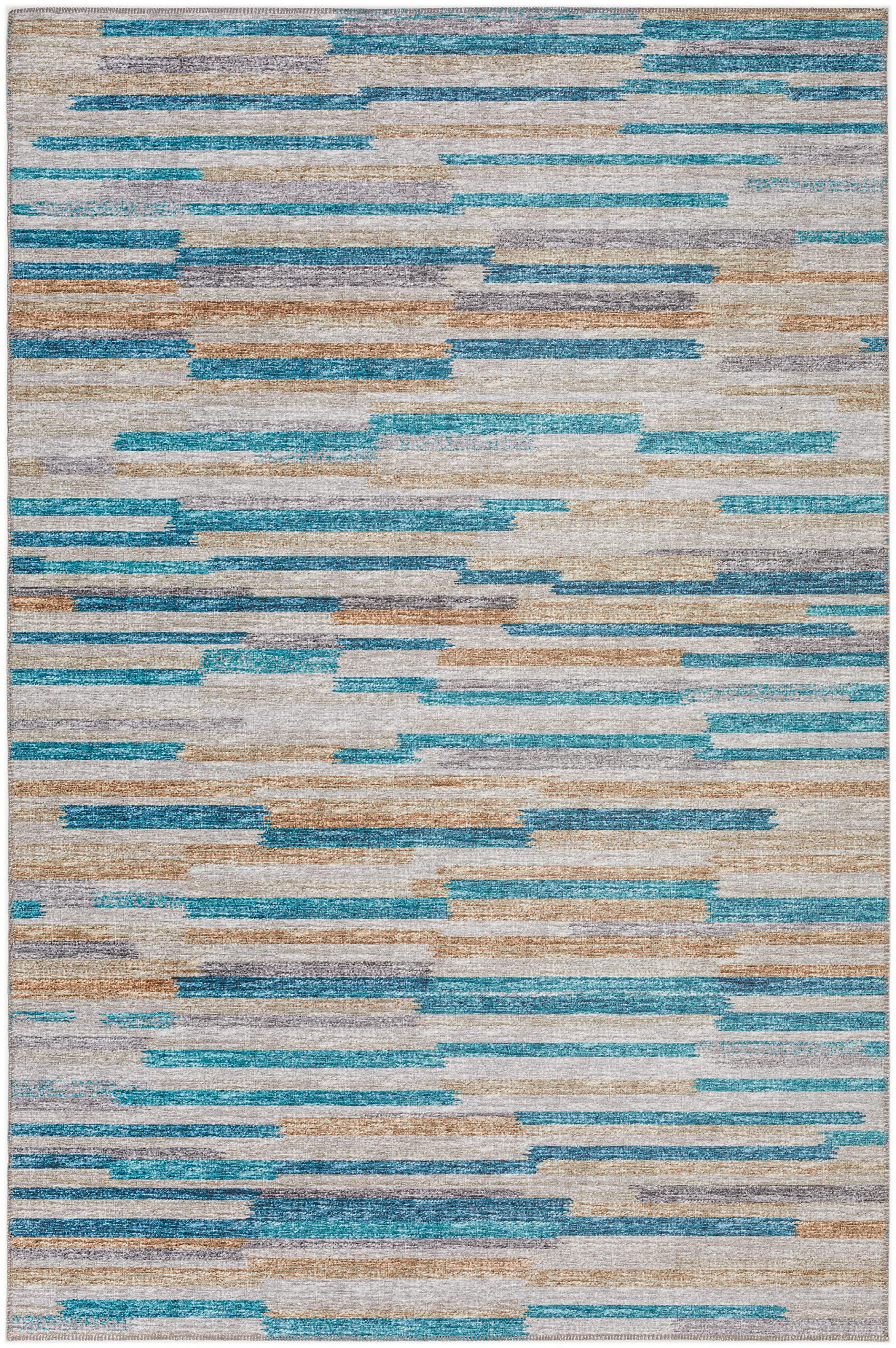 Addison Rugs Yuma AYU38 Blue 9' x 12' Area Rug - Soft Modern Boho Rug for Living Room, Bedroom & Office Decor