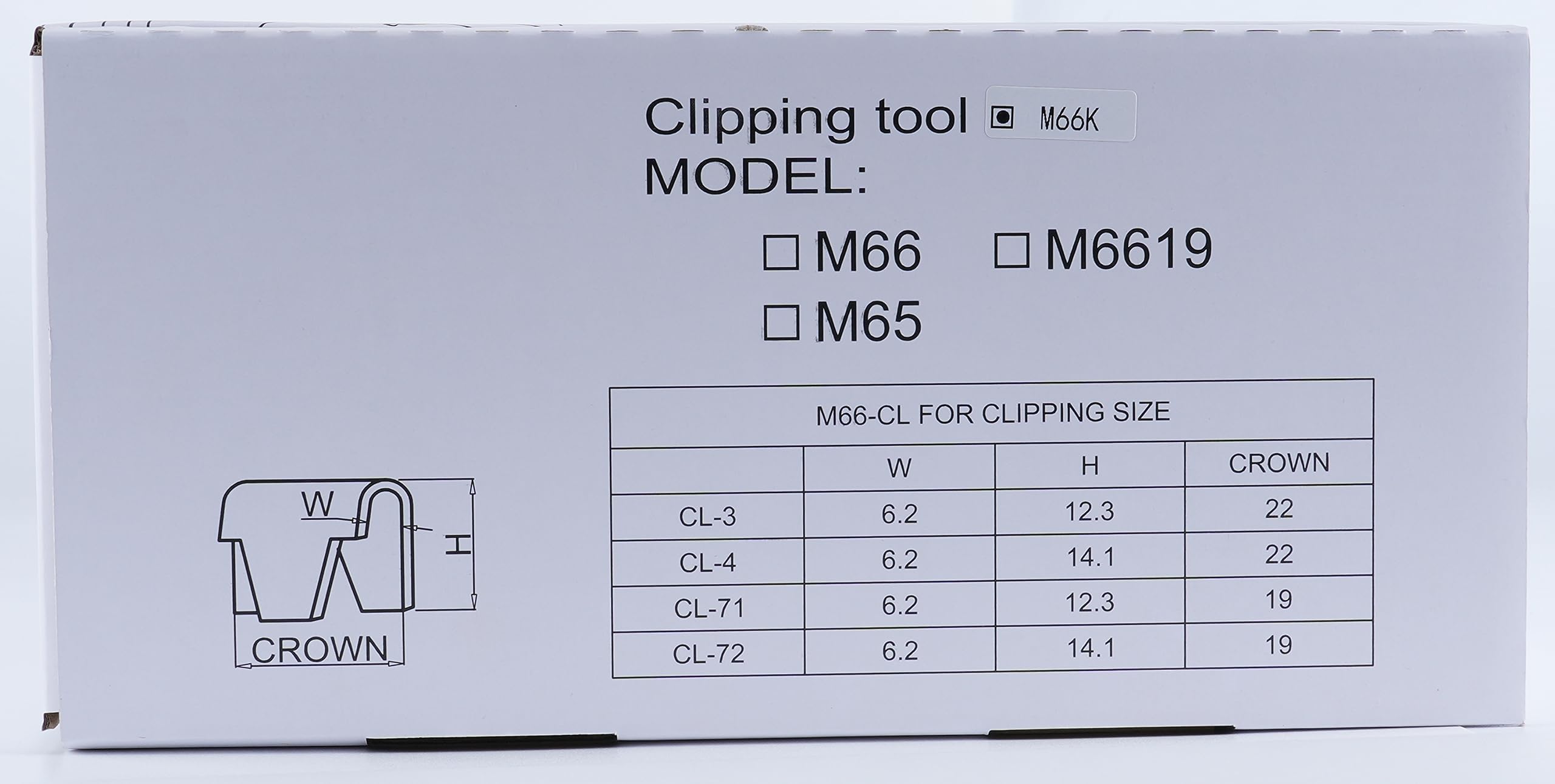 M66K Pneumatic Clinch Clip Fastener Tool - Air Powered Clipping Gun for Spring Mattress & Car Seat Upholstery | Industrial Metal Fastening Tool for Furniture, Automotive, and Manufacturing Applications