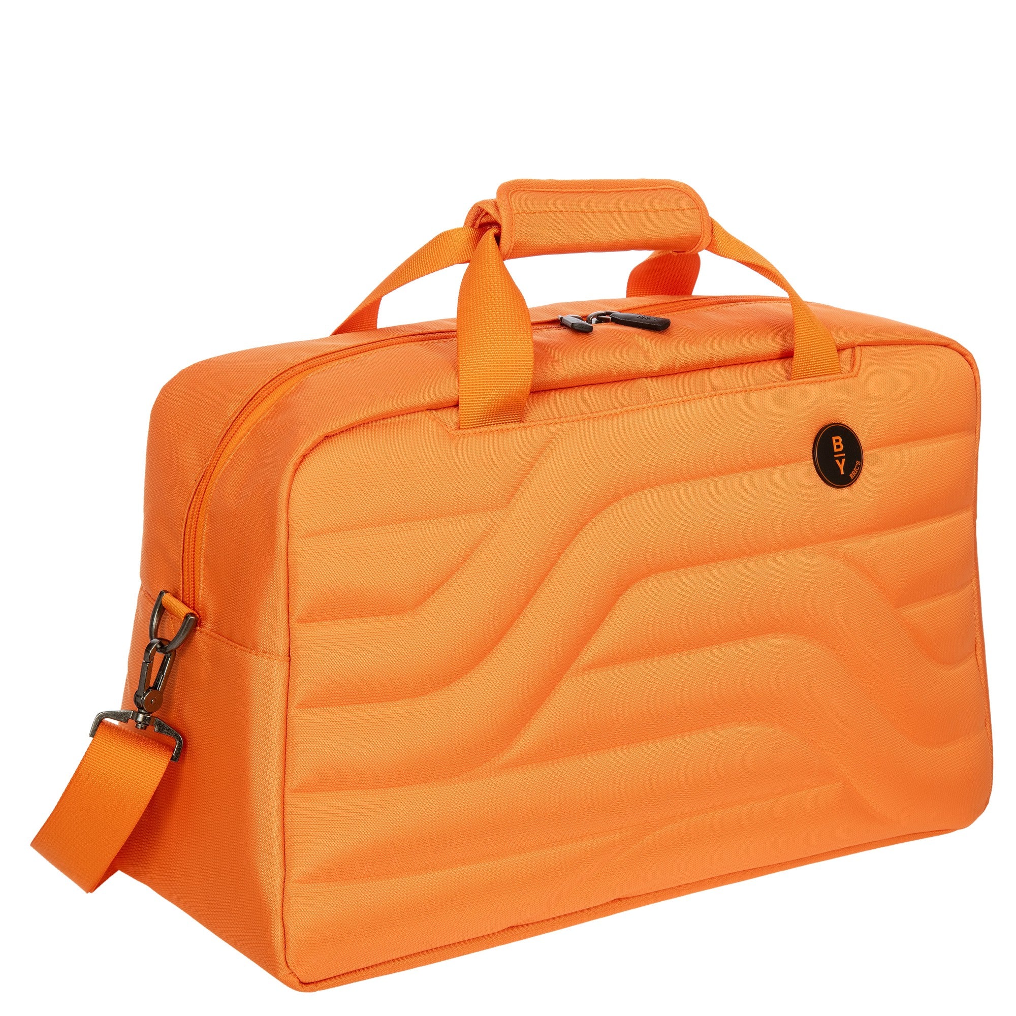 Brics Ulisse 18 Duffle Bag - Premium Leather Travel Duffel for Men & Women - Stylish Carry-On Luggage for Gym, Weekend Trips & Business Travel