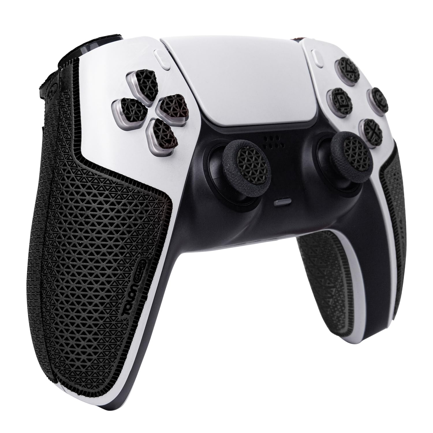 Premium Anti-Slip Grip Tape for PS5 DualSense Controller - Ultra Version Sweat-Absorbent Skin Kit with Enhanced Traction for Triggers, Buttons & D-Pad (Black) - Perfect for Gaming, Esports & Long Play Sessions
