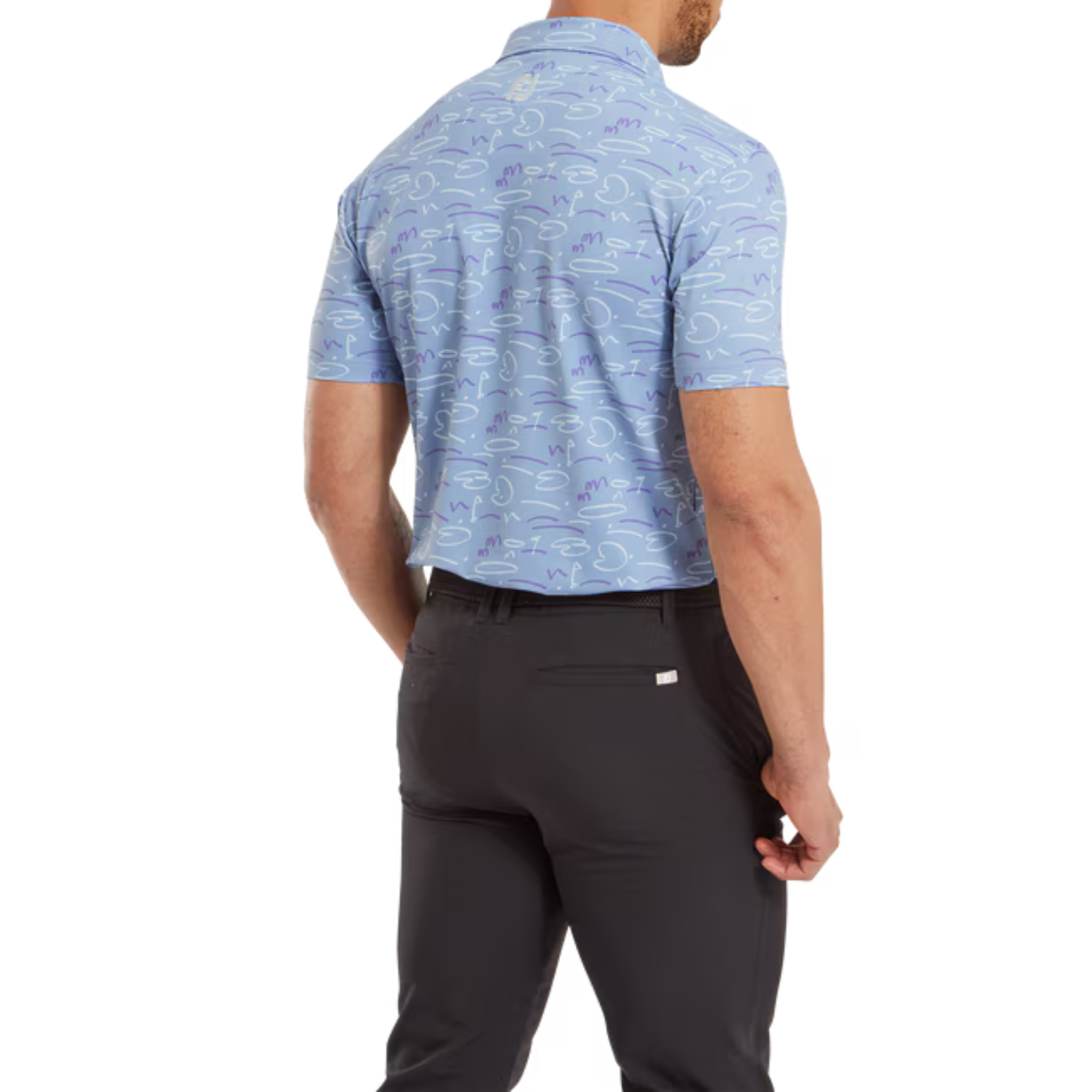 FootJoy Men's Golf Polo Shirt - Moisture-Wicking, UV Protection & Breathable Fabric for Golf Course & Casual Wear