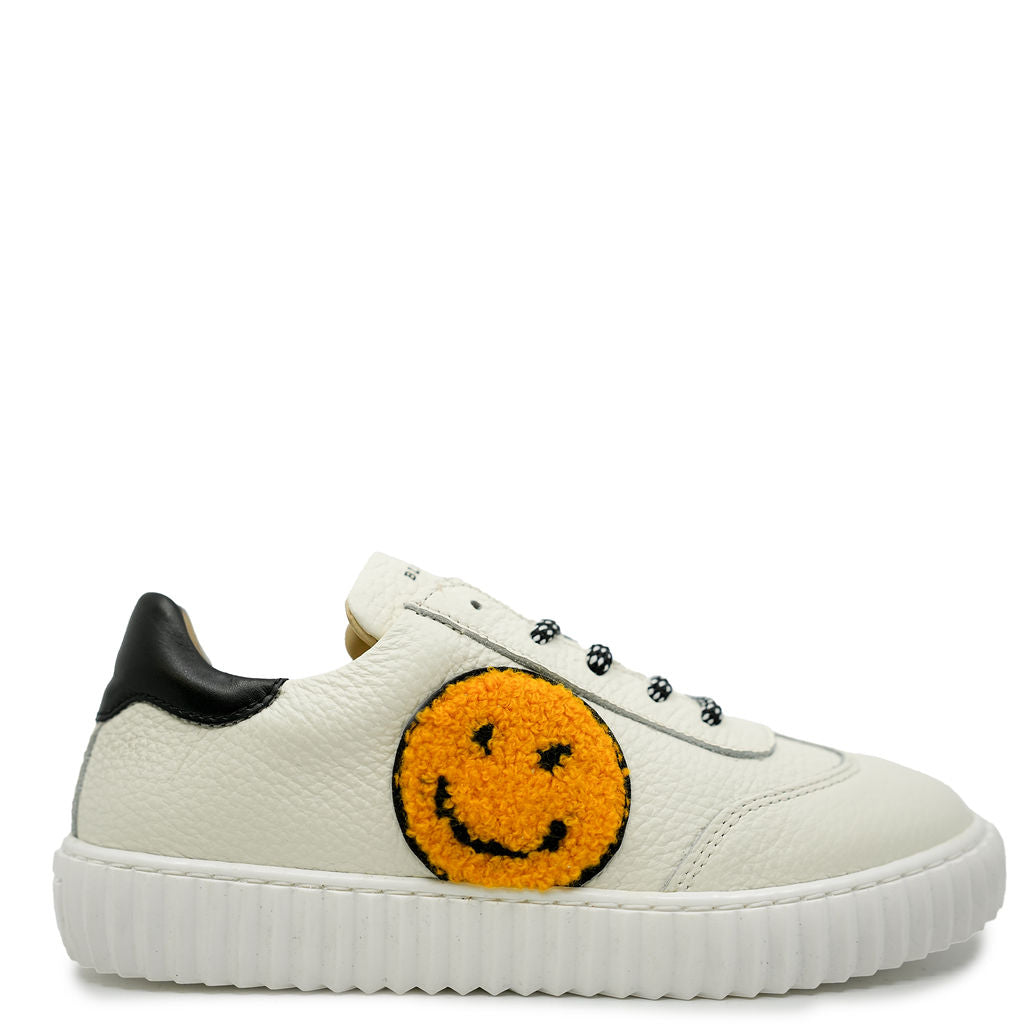 Blublonc Smiley Sneakers - Trendy Casual Shoes for Women & Men | Comfortable Lightweight Walking Sneakers for Everyday Wear, Gym, and Street Style