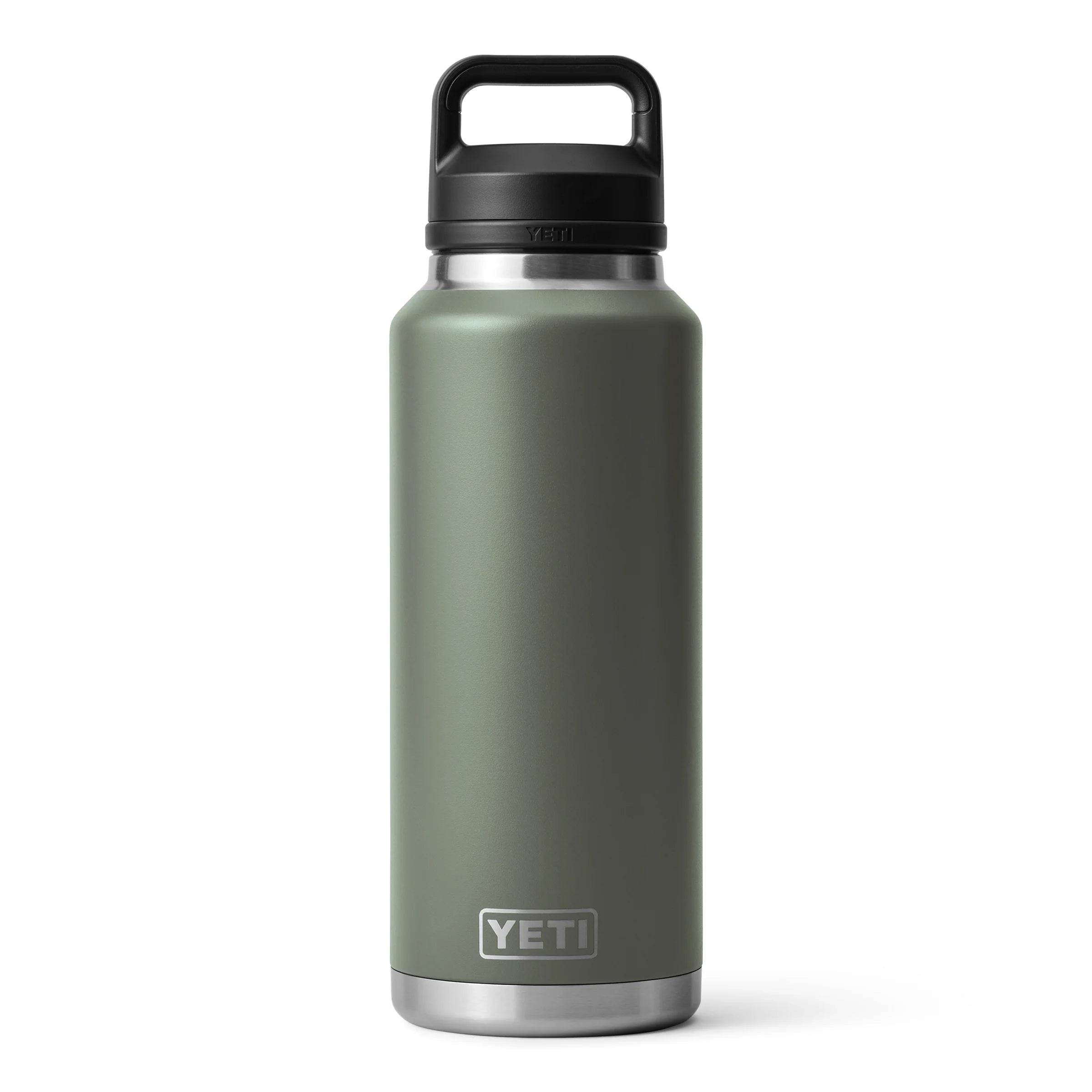 Yeti Rambler 46 oz Stainless Steel Water Bottle with Chug Cap - Insulated, Leakproof, BPA-Free for Outdoor, Gym, Hiking & Travel