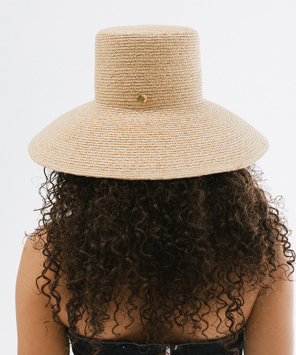 Jolie Packable Straw Bucket Hat for Women - UPF 50+ Sun Protection, Foldable Travel Beach Hat for Summer Outdoor Activities