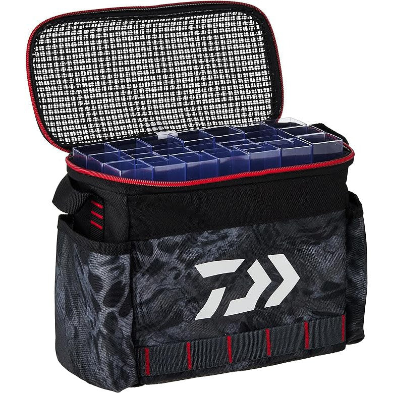 Daiwa D Vec Jig Tote Bag - Fishing Gear Storage for Lures & Tackle - Perfect for Bass Fishing & Outdoor Adventures