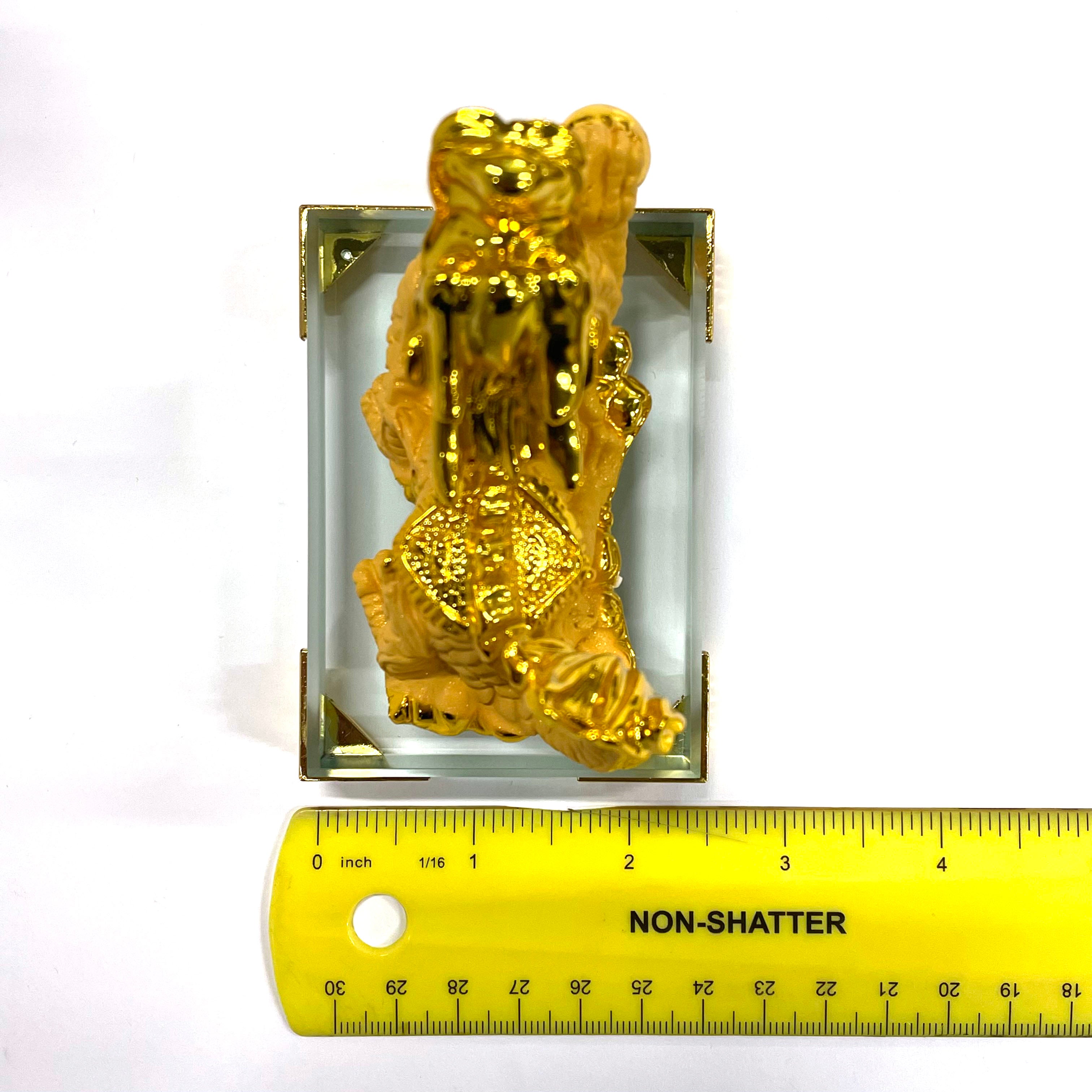 Chinese New Year Zodiac Glass Figurine - Year of the Dragon Collectible Art Piece for Home Decor, Gift & Feng Shui Display