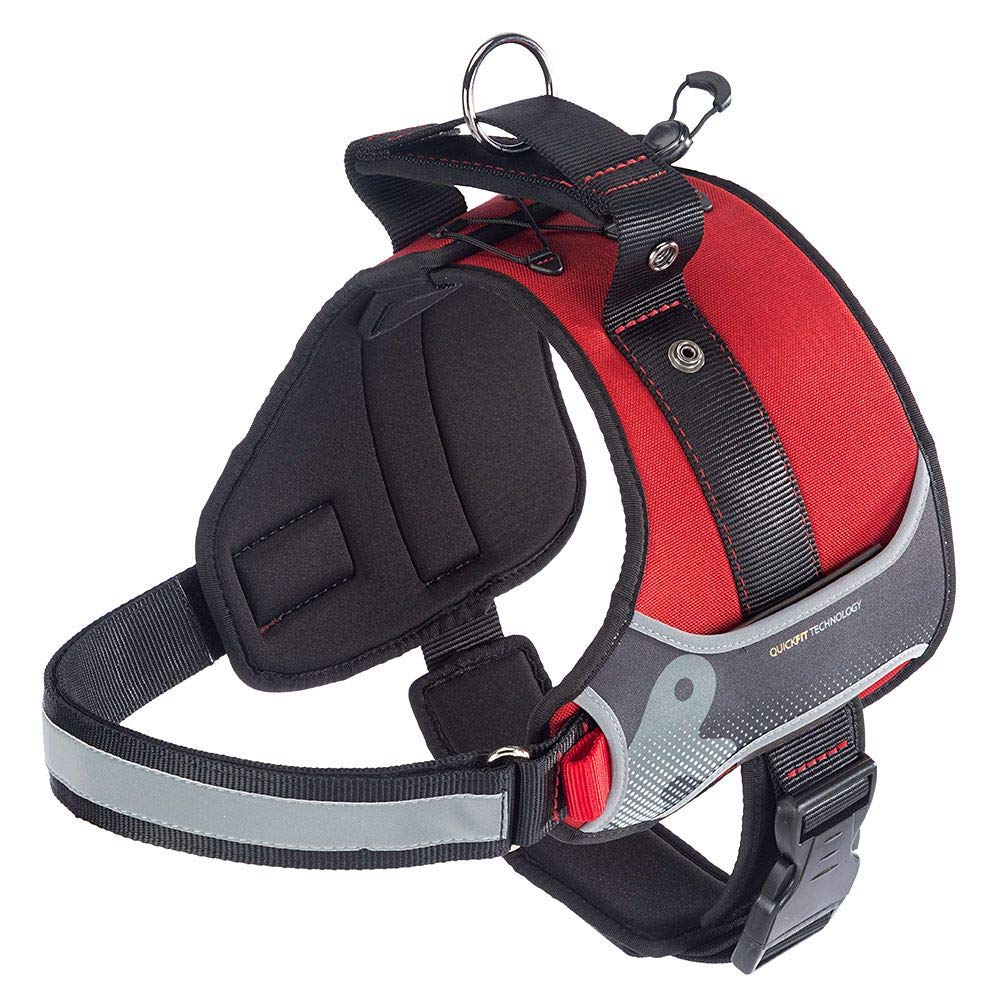Hercules Extra Large Dog Harness - Adjustable, Padded & Scratchproof for Large Dogs | Reflective Night Visibility with Handle | Perfect for Walking, Hiking & Outdoor Adventures