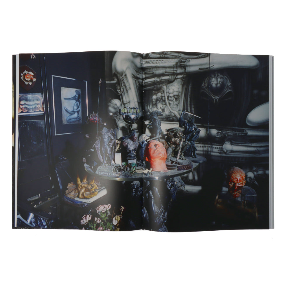 HR Giger Art Book by Camille Vivier - Surrealist Dark Fantasy Photography Collection | Perfect for Horror Art Fans, Goth Decor & Dark Fantasy Enthusiasts