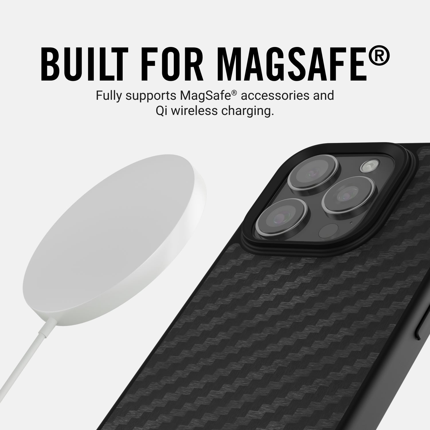 Premium Carbon Fiber iPhone 16 Plus Case - Slim Protective Cover for Everyday Use | Shockproof & Scratch Resistant | Perfect for Work, Travel & Outdoor Activities