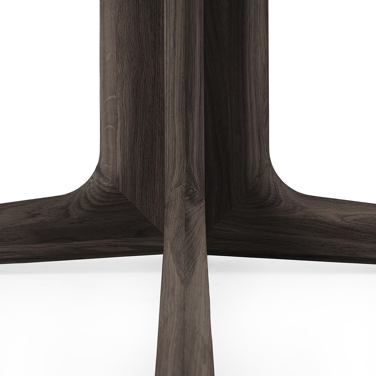Modern Corto Dining Table - Solid Wood Kitchen Table for 6 - Perfect for Small Spaces, Breakfast Nook & Cozy Family Meals