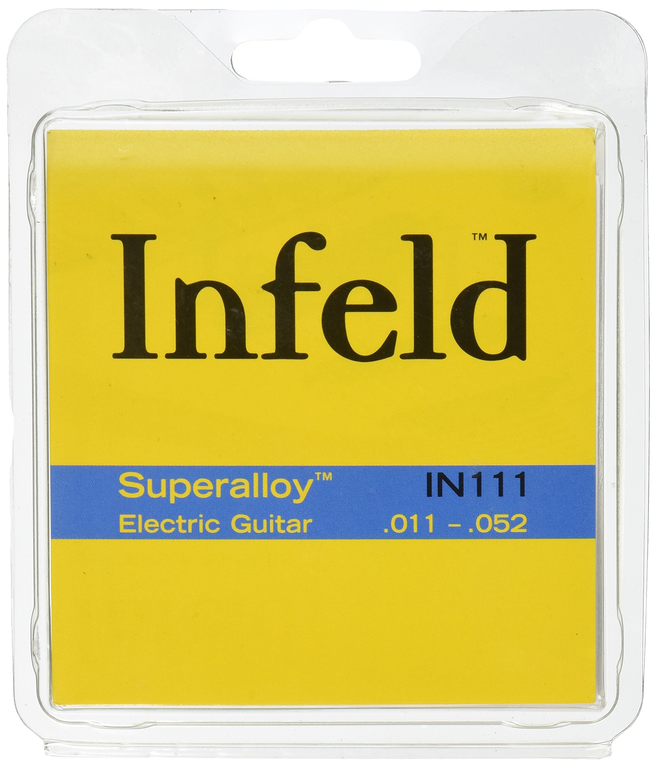 Thomastik-Infeld IN111 Superalloy Guitar Strings Set - Premium Nickel Wound for Acoustic & Electric Guitars - Perfect for Studio Recording & Live Performances