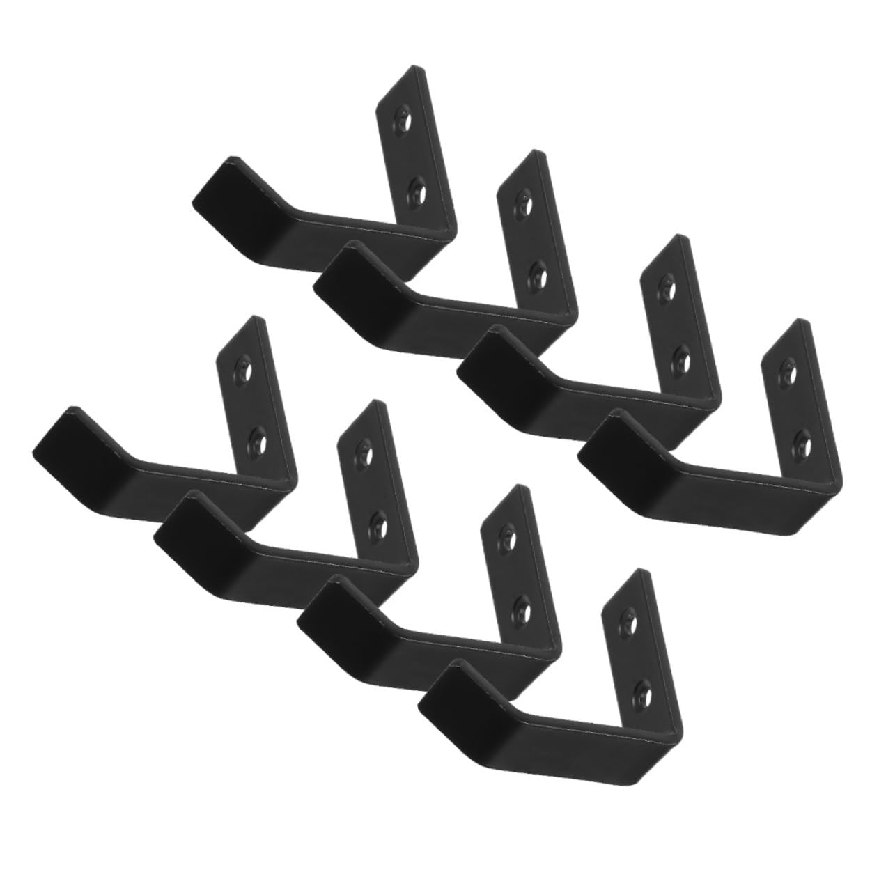 16 Pcs Stainless Steel Jack Stand Hangers - Heavy Duty Garage Storage Hooks for Wall Mounting | Perfect for Organizing Tools, Bikes, Ladders & More in Garage, Workshop or Shed