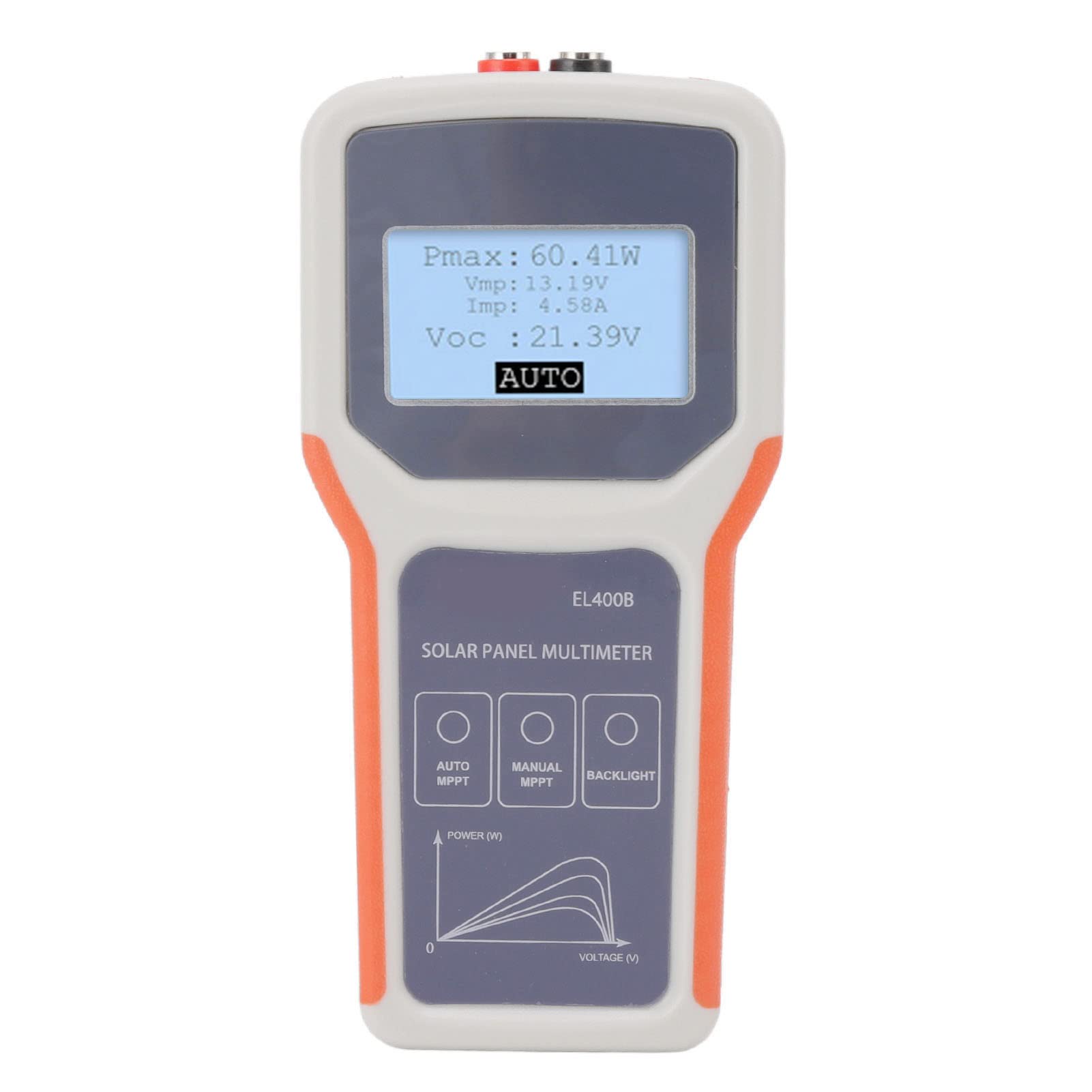 Solar Panel Multimeter - Digital LCD Photovoltaic Tester for MPPT, Open Circuit Voltage & Maximum Power Point Measurement | PV System Maintenance & Solar Panel Installation Testing Tool