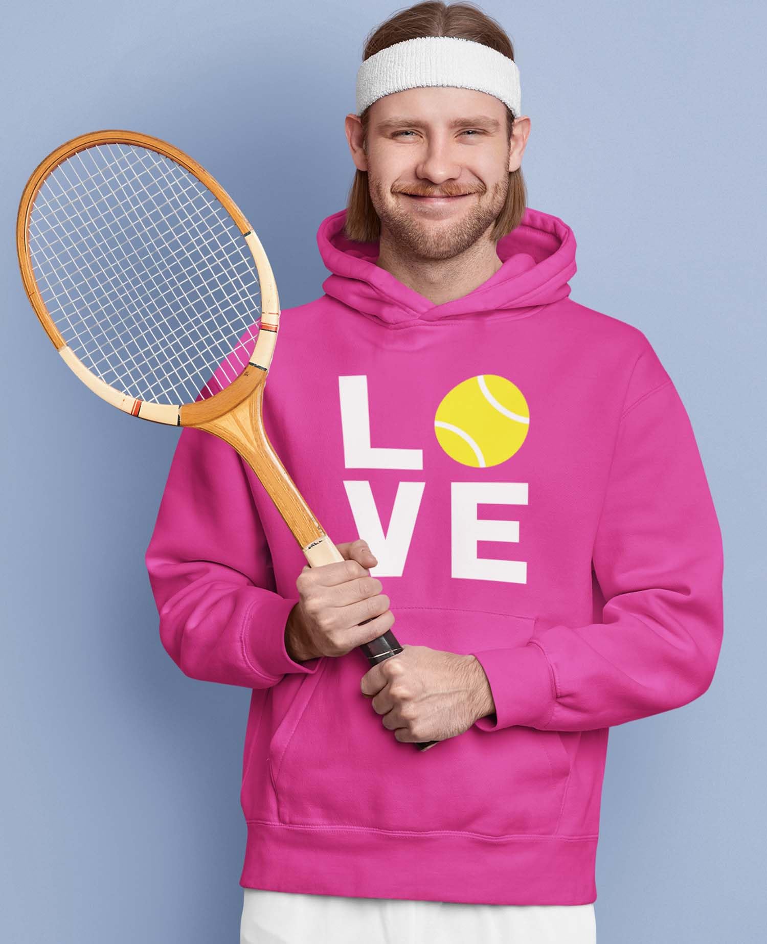 Tennis Hoodie for Men & Women - Comfortable Sports Sweatshirt Gift for Tennis Fans & Players - Perfect for Training, Matches & Casual Wear