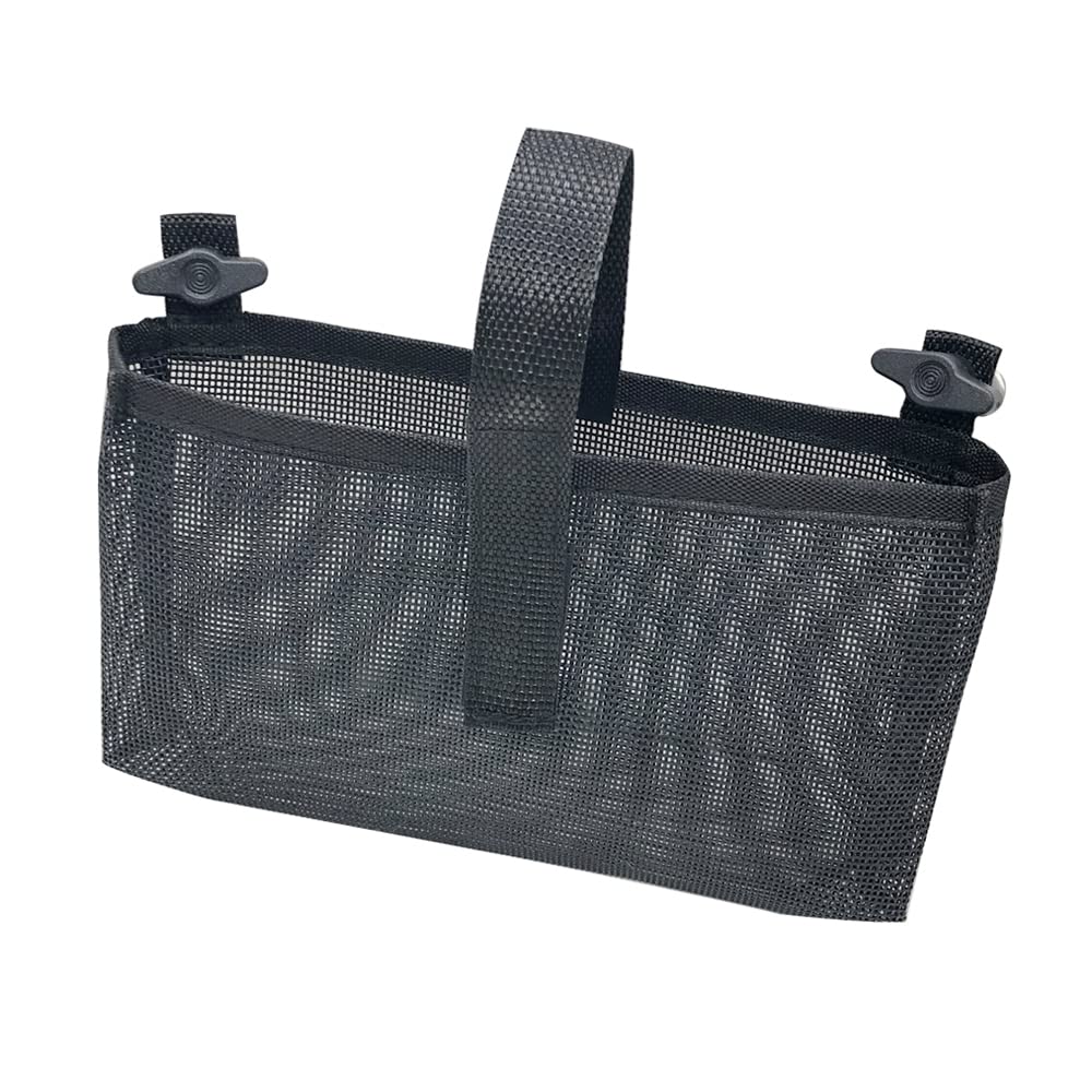 NIKJEBDF Waterproof Nylon Mesh Kayak Canoe Storage Bag - Durable Kayak Organizer for Paddles, Life Jackets & Gear - Perfect for Kayaking, Canoeing & Outdoor Water Sports Storage