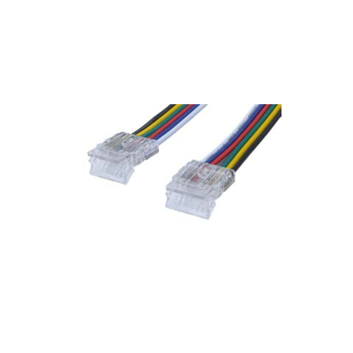 12in. Tape to Tape Connector for LTR S COB RGBTW LED Strip Lights - Easy Installation for Home, Office, and Commercial Lighting Projects
