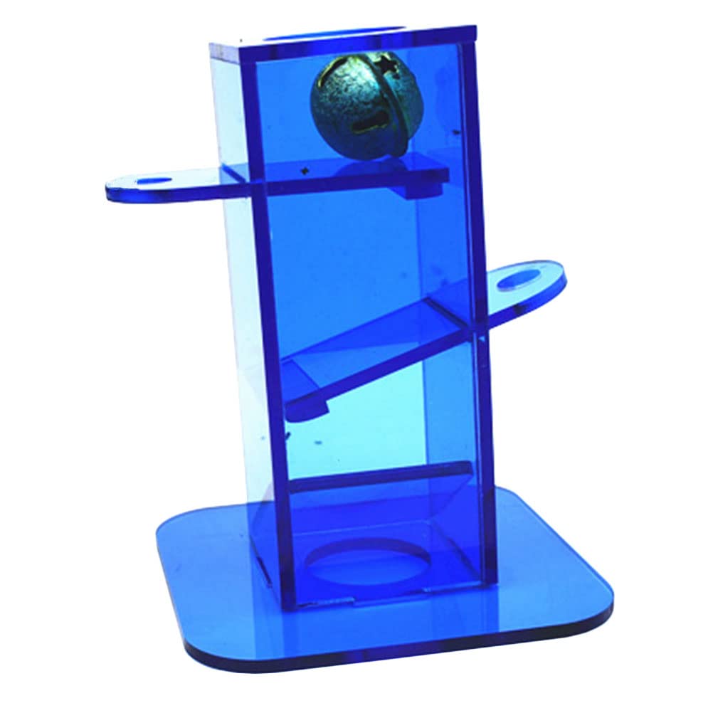 Balacoo Parrot Training Toy Set - Interactive Bird Foraging Tower for Intelligence Development & Mental Stimulation | Perfect for Parrot Enrichment, Playtime & Bonding Activities
