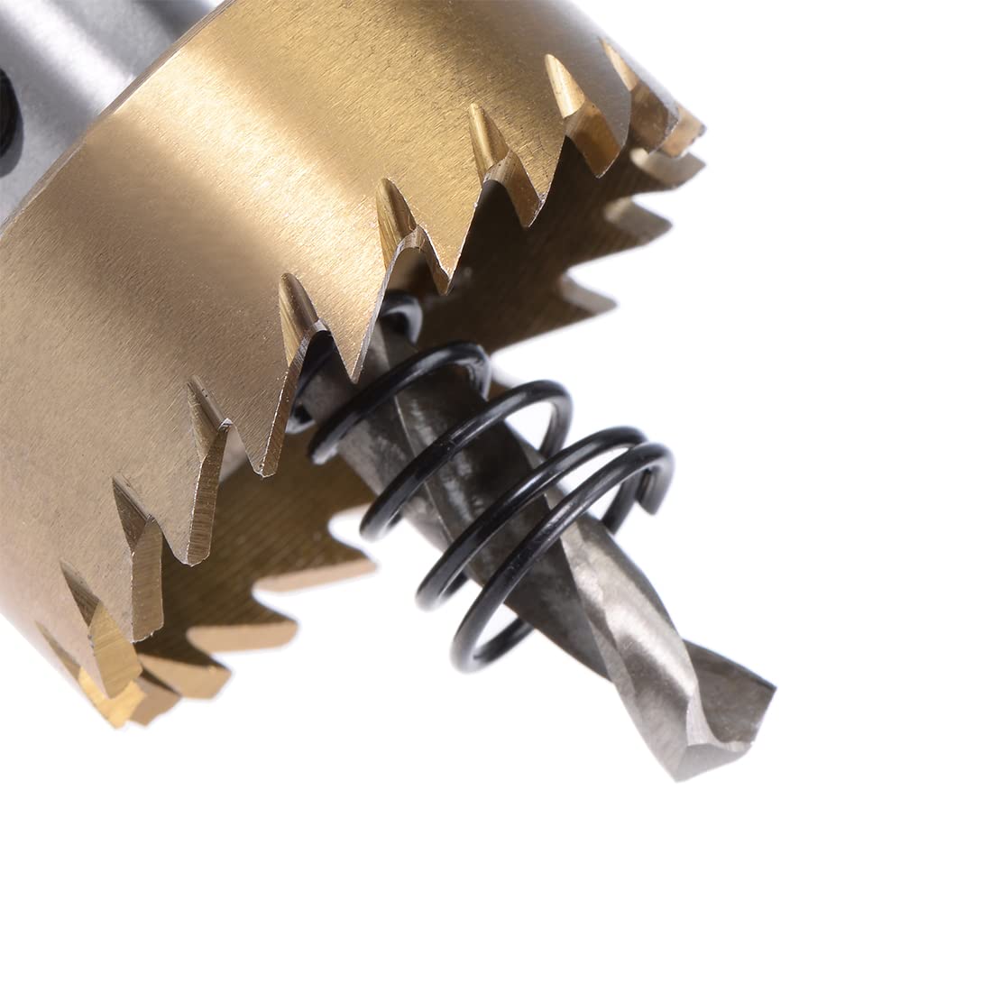 42mm HSS Drill Bit Hole Saw - High Speed Steel Metal Alloy for Stainless Steel - Perfect for Metalworking, Woodworking, and DIY Projects