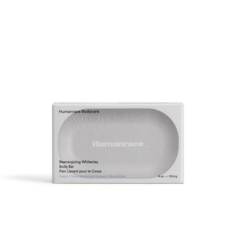 Reenergizing Whiteclay Body Bar - Organic Skincare Soap for Detox & Glowing Skin | Perfect for Shower, Spa & Daily Cleansing Routine