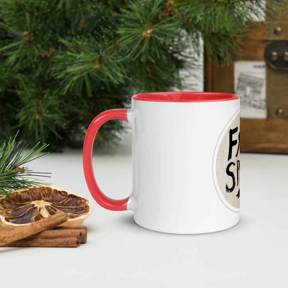 Free People Travel Inspired Coffee Mug with Color Inside - Wanderlust & Boho Glamping Tea Cup for Campers, Caravan Lovers - Perfect for Outdoor Adventures, Cozy Home Use & Gift Giving