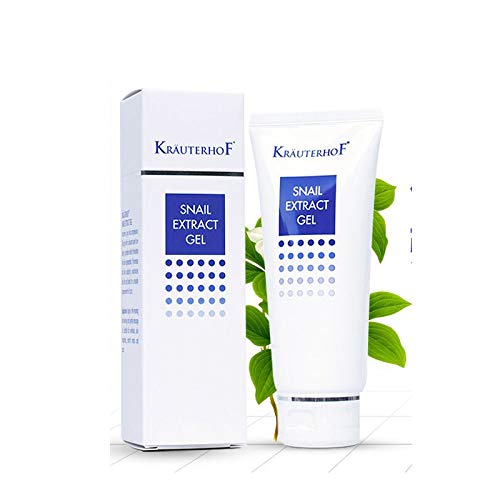 Krauterhof Snail Extract Gel Repairing Cream - Anti-Redness & Anti-Acne Moisturizer for Skin Nourishment (100ml) | Soothes Irritation & Hydrates Dry Skin for Daily Skincare Routine