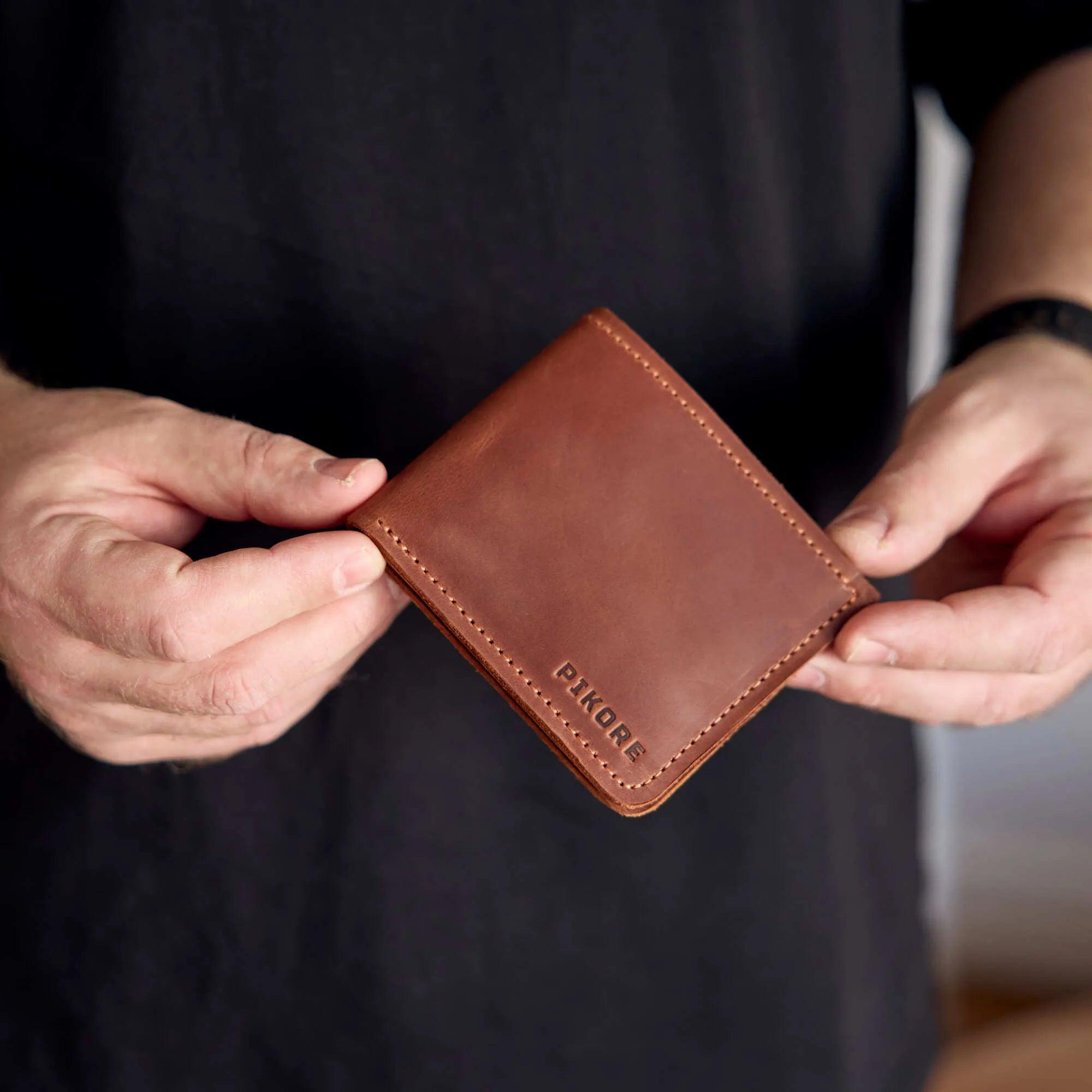 Premium Genuine Leather Wallet for Men - RFID Blocking, Slim & Stylish Design - Perfect for Everyday Use, Travel, and Business (Limited Time Offer)