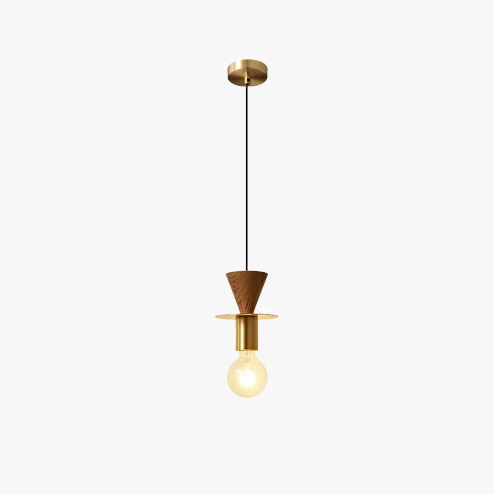 Modern Minimalist Tapered Cone LED Pendant Light - Sleek Hanging Fixture for Dining Room, Kitchen Island, or Bedroom Lighting