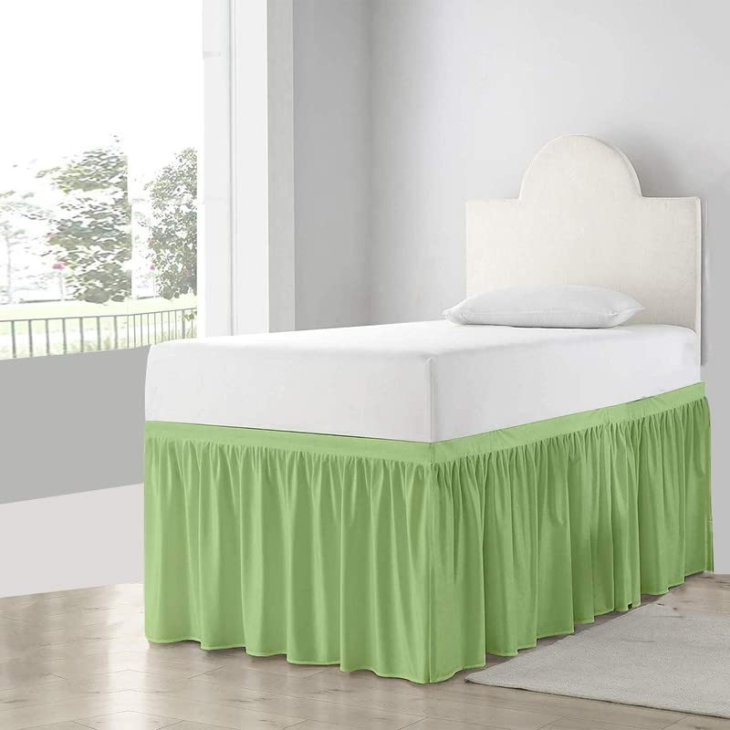 Queen's Linen Extra Long Twin XL Bed Skirt - 50
