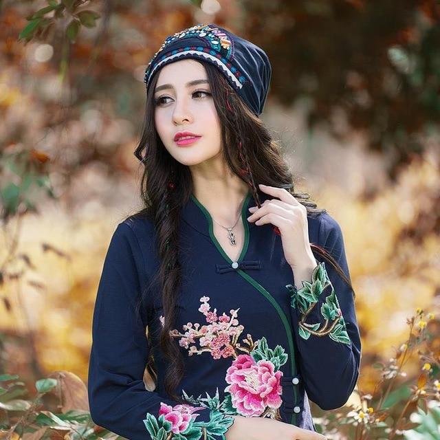 Embroidered Beaded Bohemian Hippie Hats for Women - Stylish Festival & Beach Accessories - Perfect for Coachella, Music Festivals & Summer Outfits
