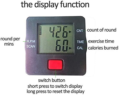 Mini Exercise Bike for Seniors - Portable Pedal Exerciser for Leg & Arm Recovery - Fitness Rehab Equipment with Digital Display - Perfect for Home, Office & Physical Therapy