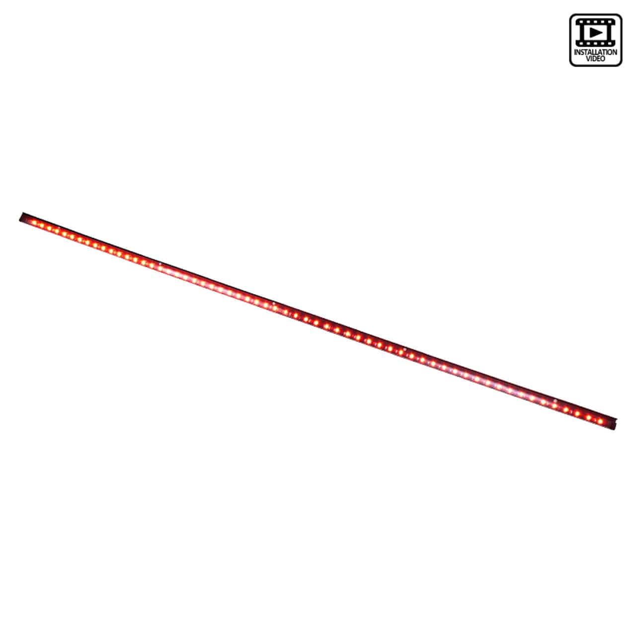 60 LED Tailgate Light Bar - Red Rear Brake & Signal Light for Trucks & SUVs | Waterproof & Durable for Off-Roading & Night Driving
