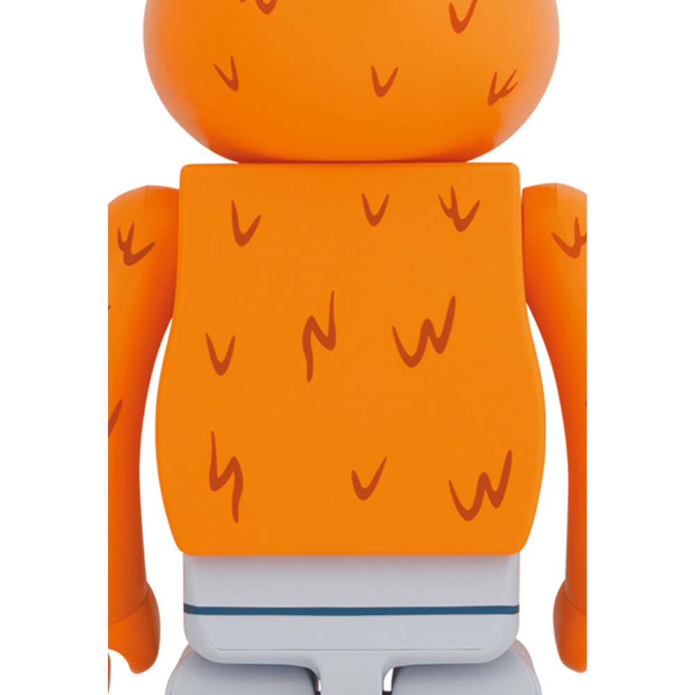 1000% Bearbrick Oscar the Grouch Collectible Figure - Limited Edition Original Orange Fur Version - Perfect for Anime Fans, Toy Collectors & Home Decor Display