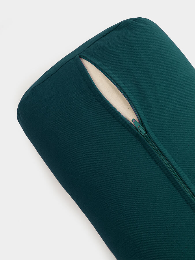 Premium Yoga Bolster Cushion - Lightweight Rectangular Meditation Pillow for Yoga Studio, Home Practice & Relaxation - Ideal for Yin Yoga, Restorative Poses & Stress Relief
