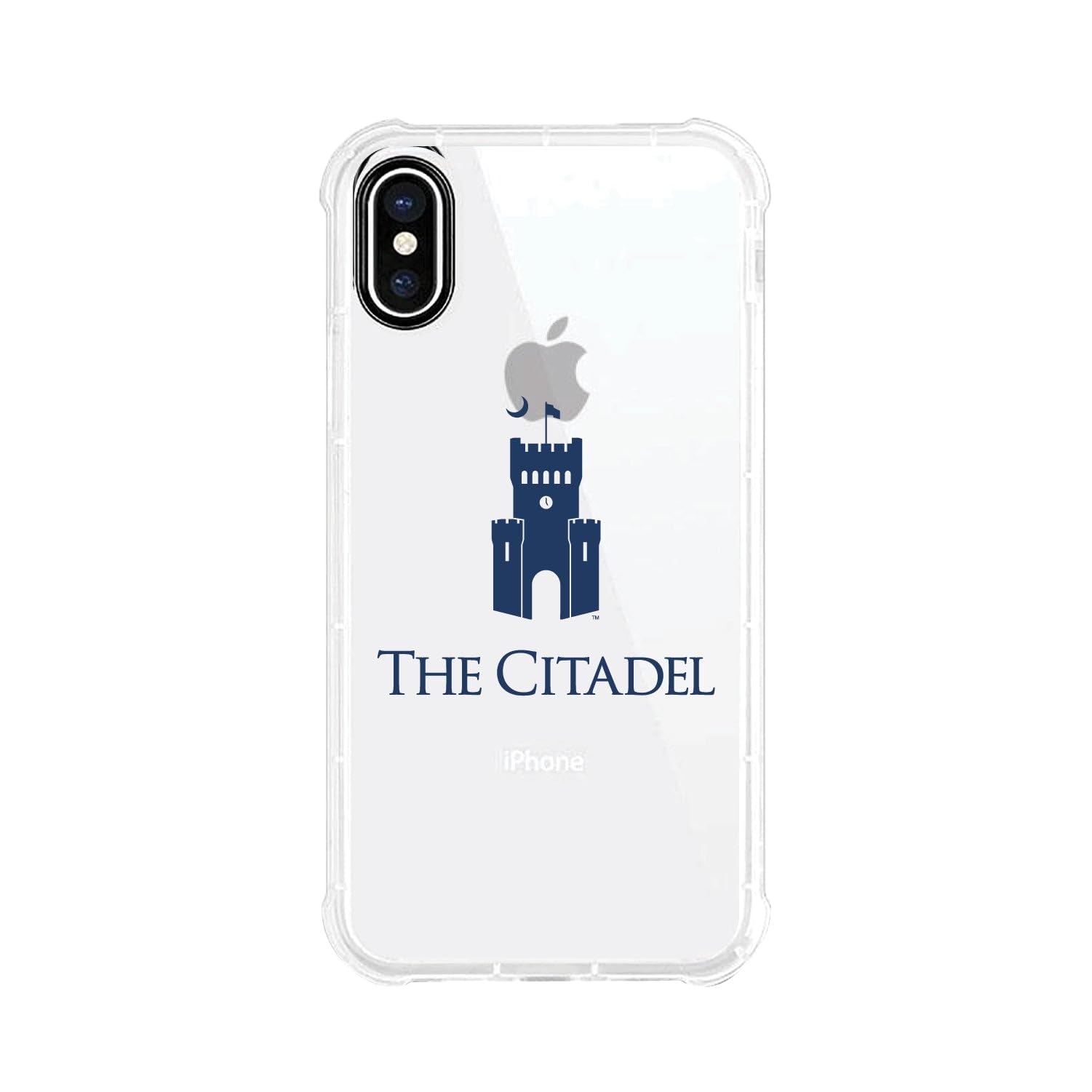 OTM Essentials Rugged Phone Case for iPhone 13 Pro Max - Shockproof Protective Cover with Reinforced Edges in Classic White | Perfect for Outdoor Adventures & Daily Protection